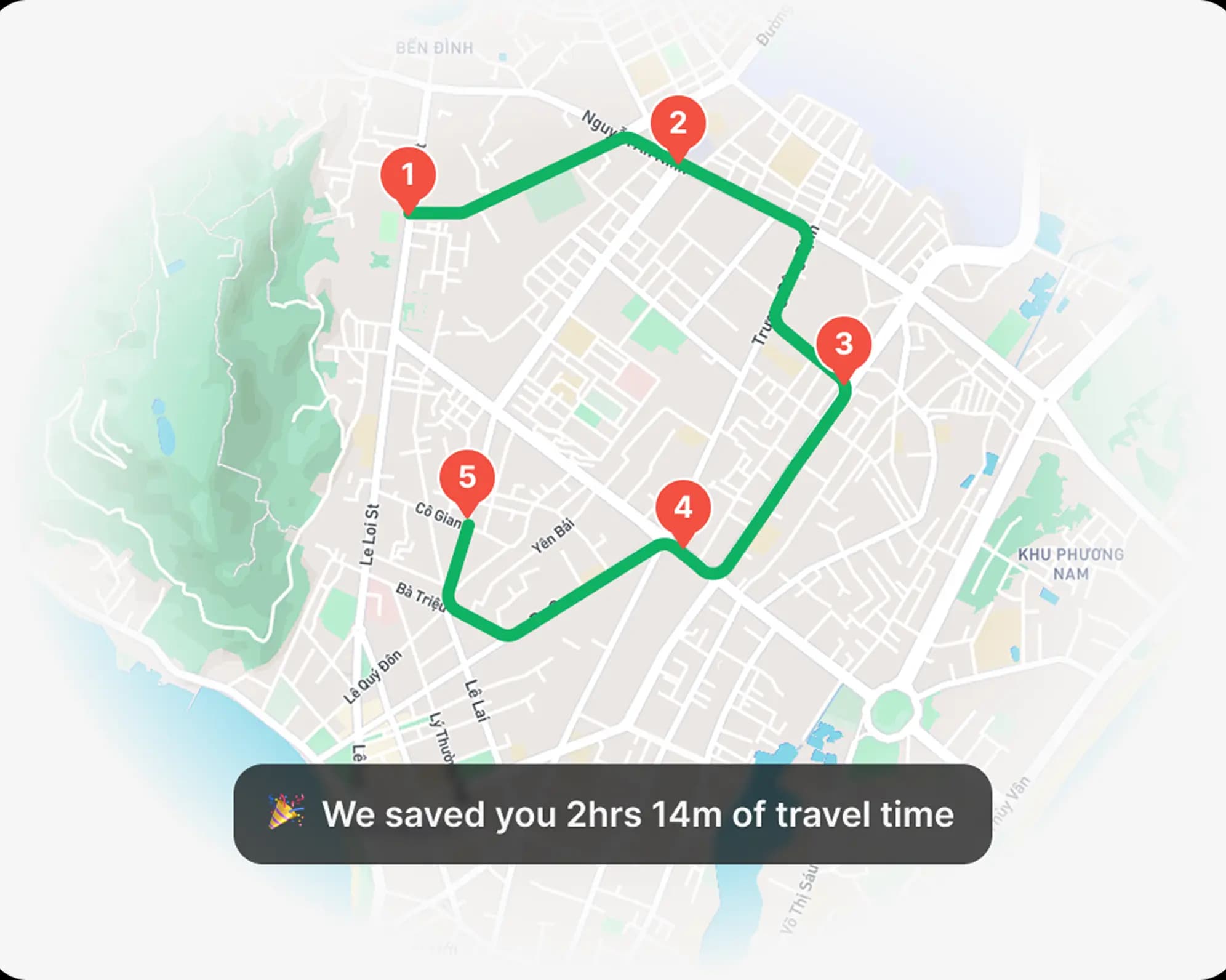 Holicay - Route Optimization