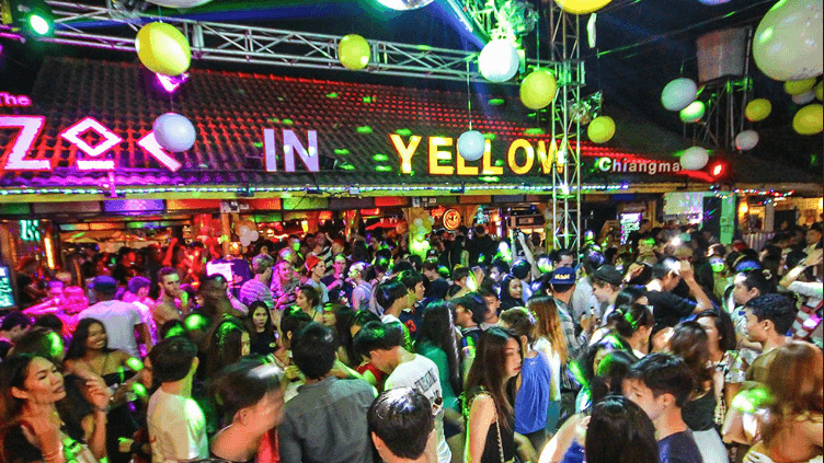 Zoe in Yellow Bar & Nightclub