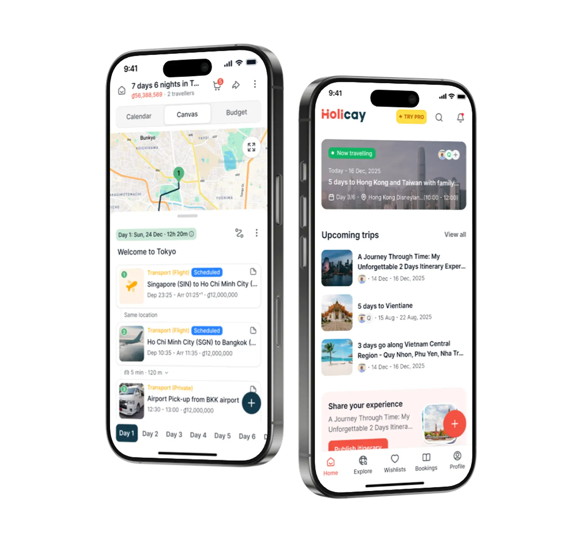 Holicay Mobile App